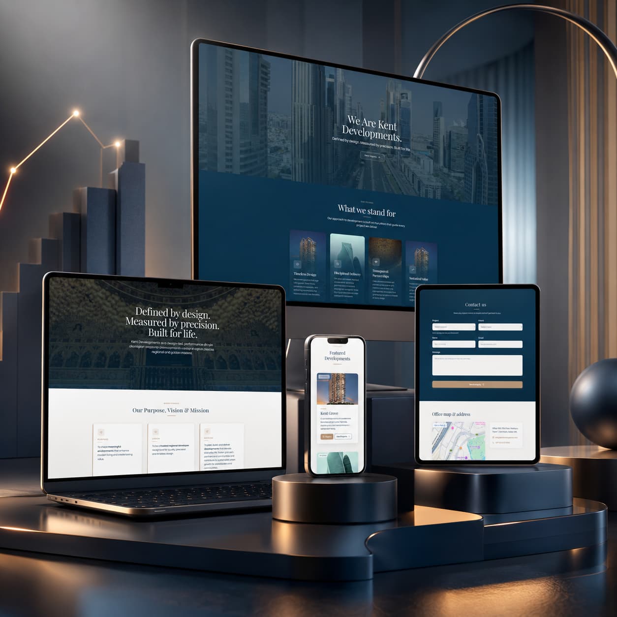 Kent Developments Website Redesign
